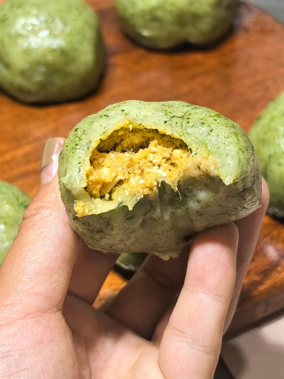 放三天都不硬的青团配方