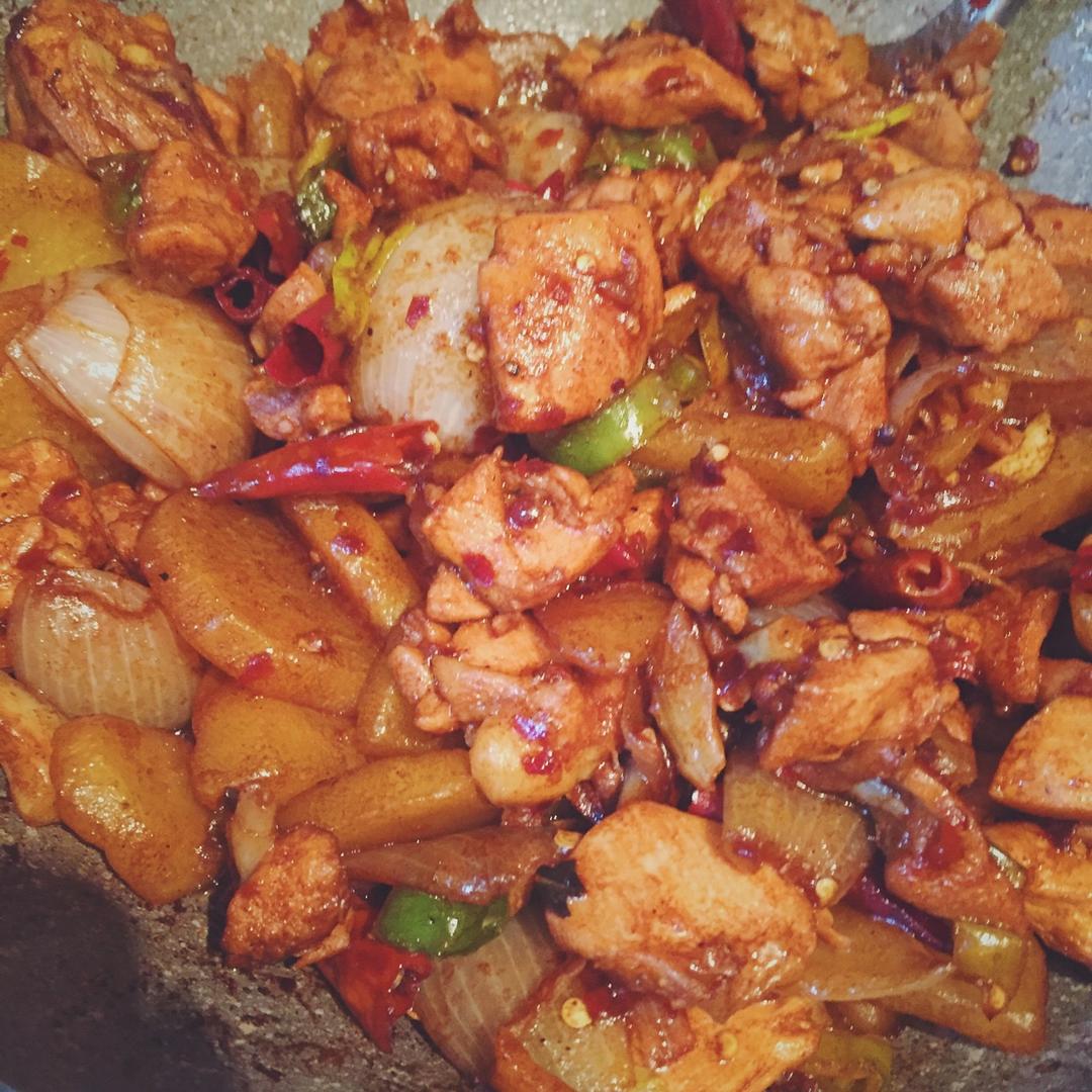 香辣干锅鸡