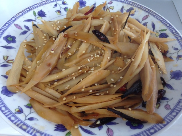 香炒牛蒡