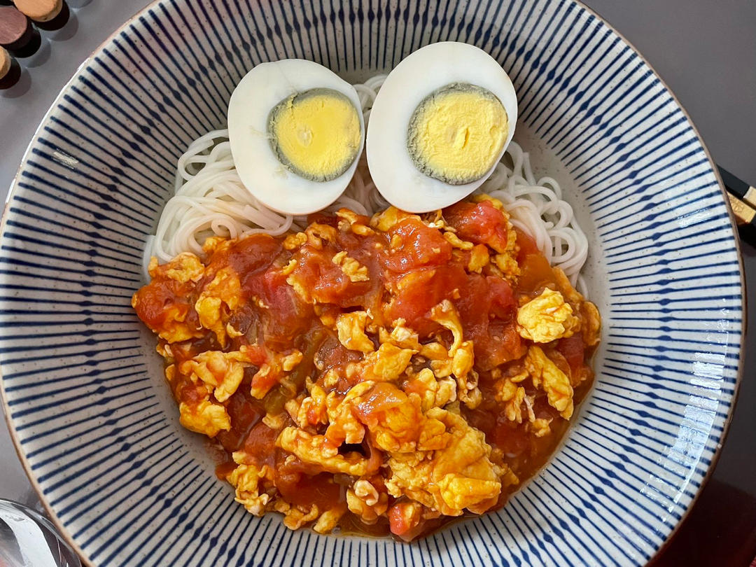 西红柿鸡蛋鸡蛋打卤面