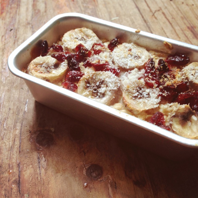 Baked Oatmeal Breakfast 早餐烤燕麦