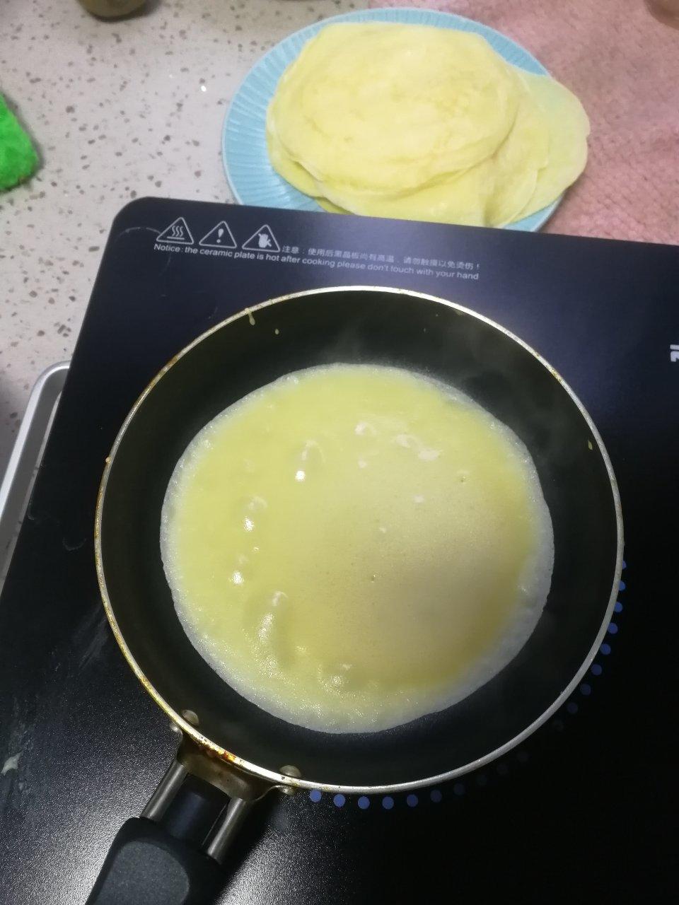 芒果千层蛋糕，100%成功告别煎皮无能