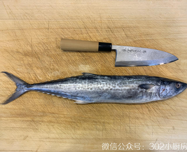 【0331】如何处理马鲛鱼（三枚切） <302小厨房>的做法
