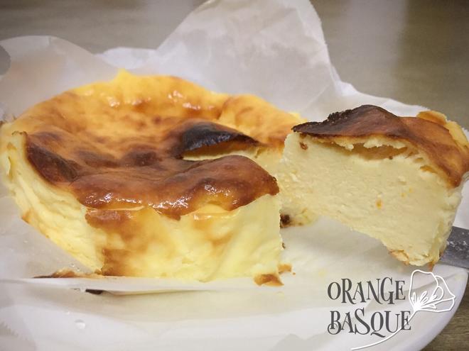 香橙🍊巴斯克蛋糕的做法