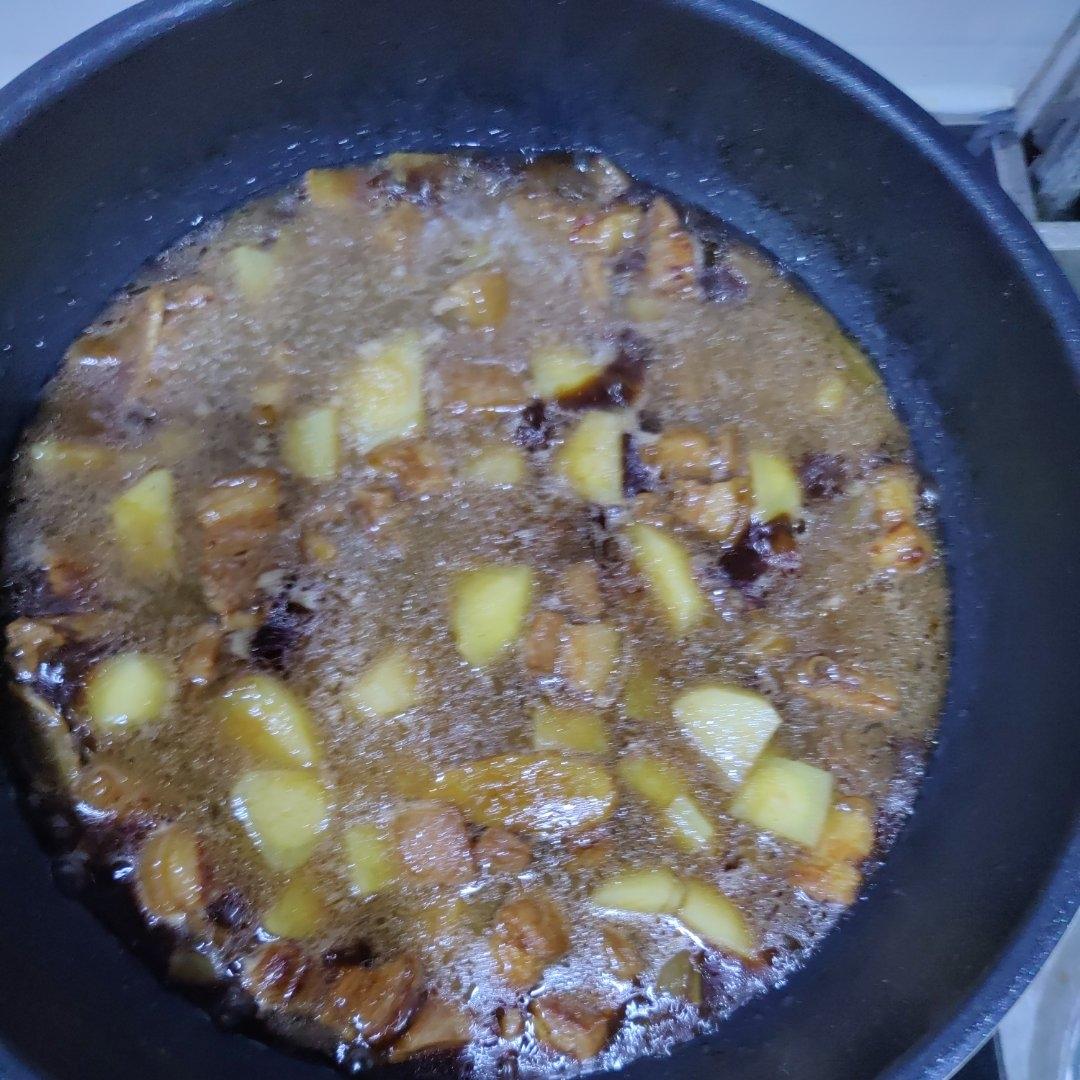 红烧肉炖土豆（丝毫不腻）