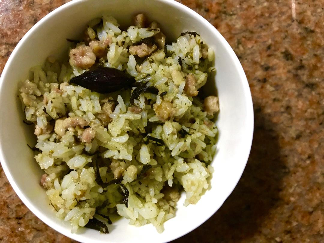 可能是最好吃系列--橄榄菜炒饭