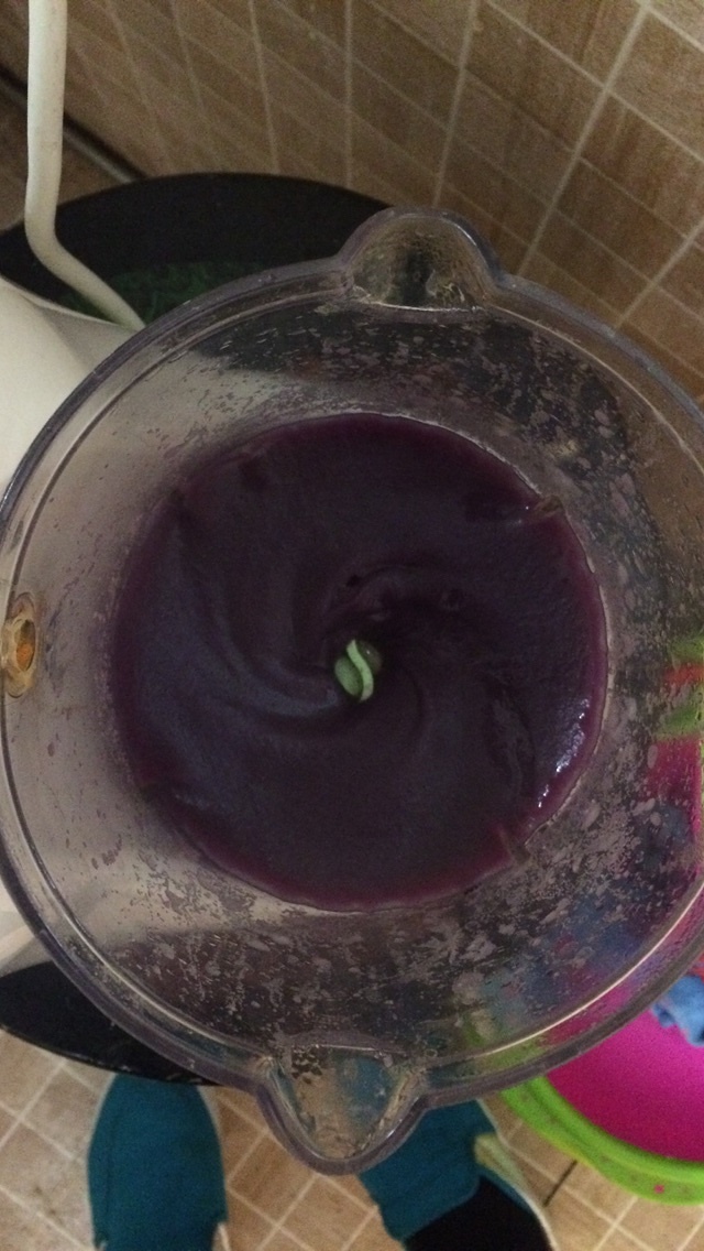 紫薯泥（汁）的做法 步骤1