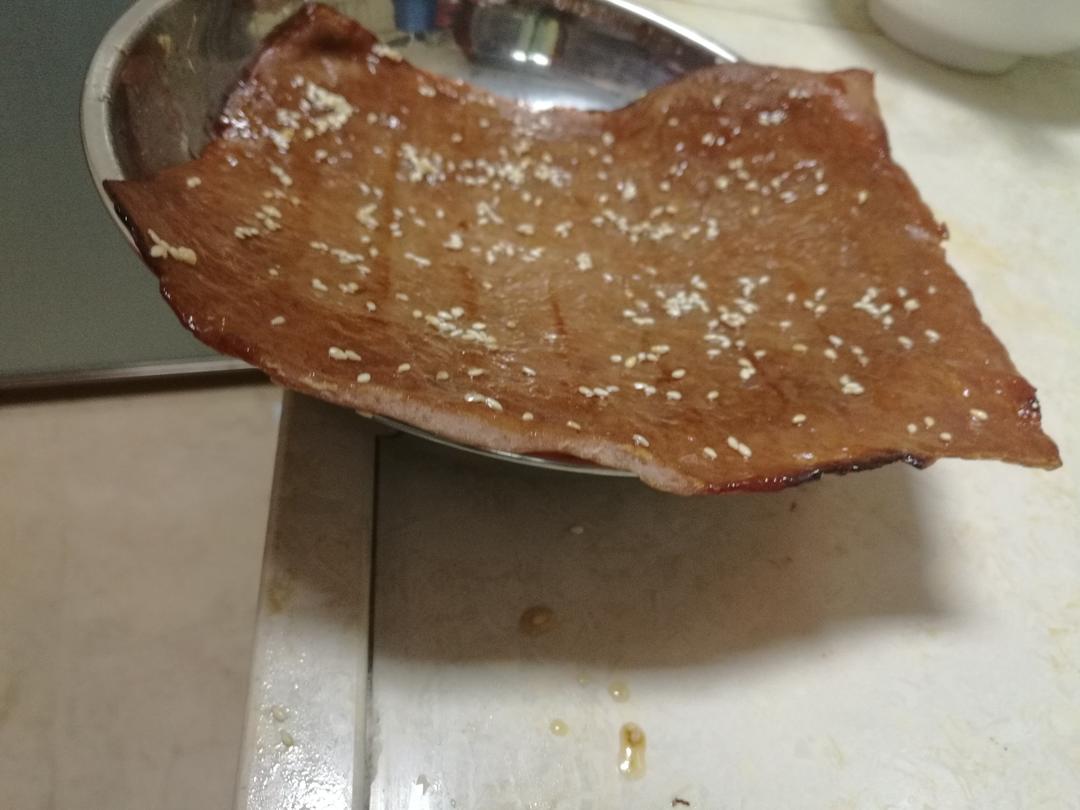 自制超好吃的—蜜汁猪肉脯