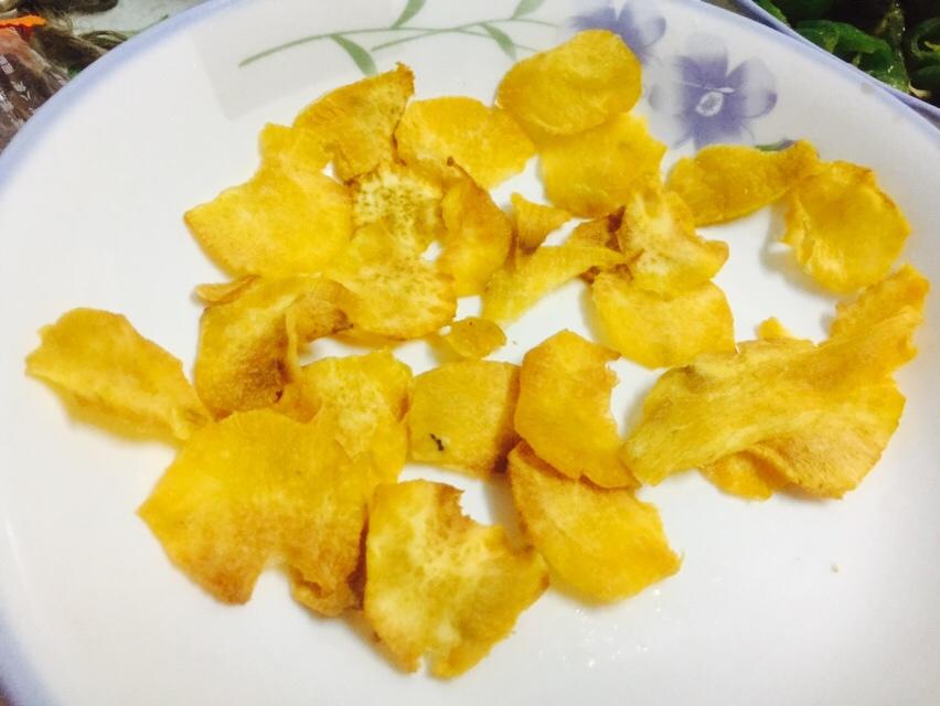 （无油烘焙）无油红薯片