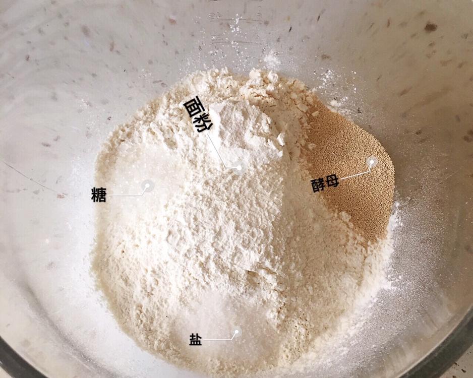 纯奶手撕吐司的做法 步骤1