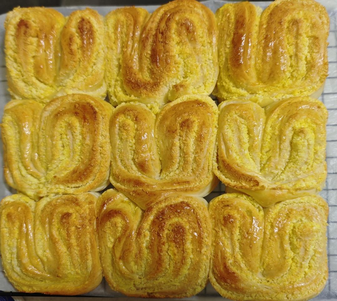 满屋飘香的爱心椰蓉面包！椰蓉面包yyds！