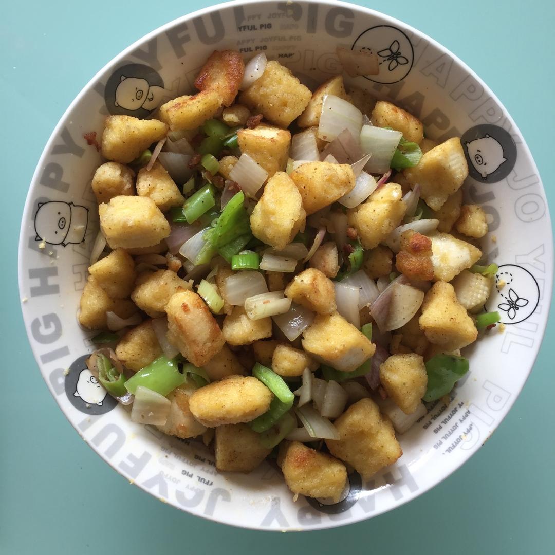 梦涵家的小厨房做的黄金炒馒头秘制