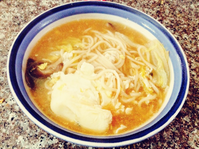 想念小舅的白菜炝锅面（电饭煲版）