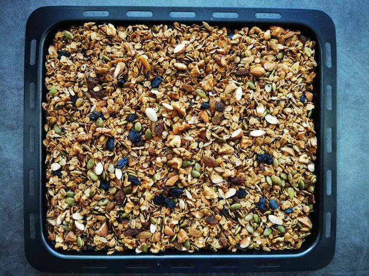 什锦granola烤燕麦片丨健康·零食