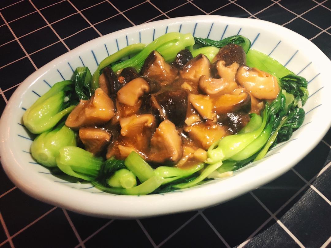 蚝油香菇小油菜