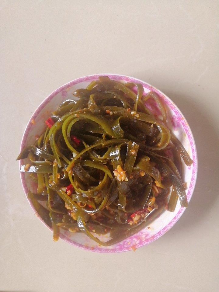 凉拌酸辣海带丝