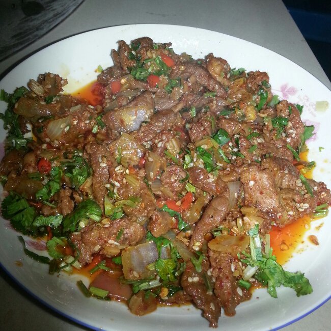 麻辣孜然羊肉