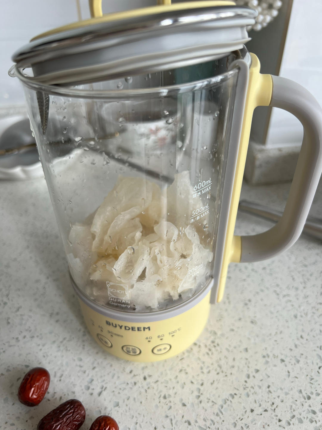 鲜虾藜麦饭【10月北鼎养生壶食谱】