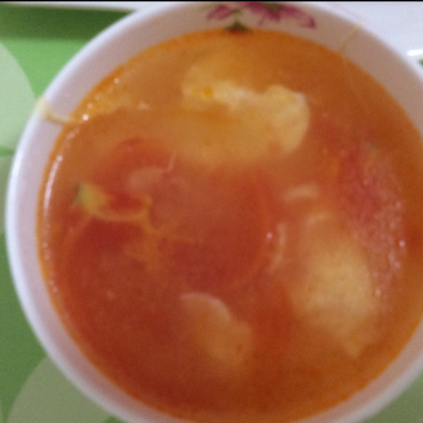 西红柿鸡蛋汤