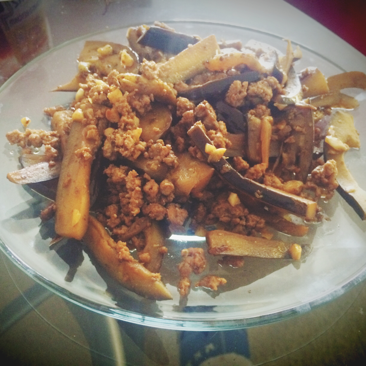 茄子！茄子！！红烧肉末茄子