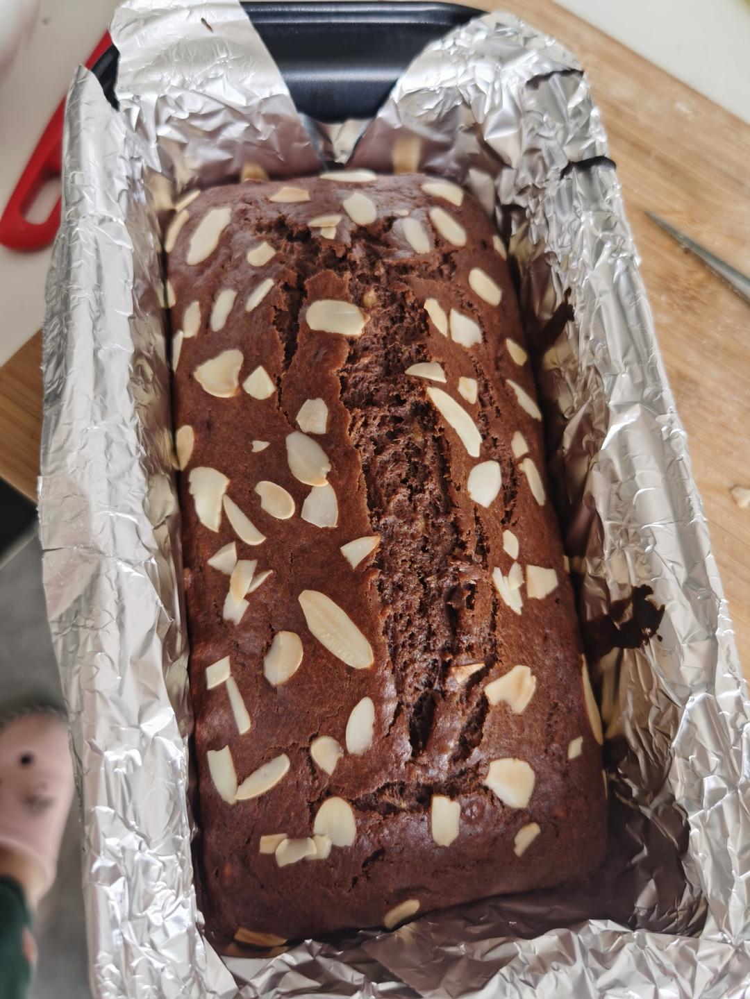 可能是最好吃的香蕉巧克力蛋糕