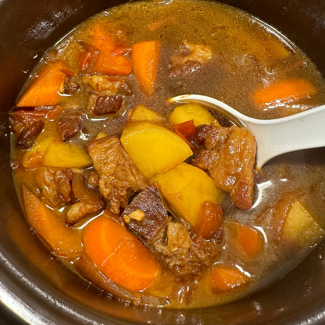 番茄土豆炖牛腩