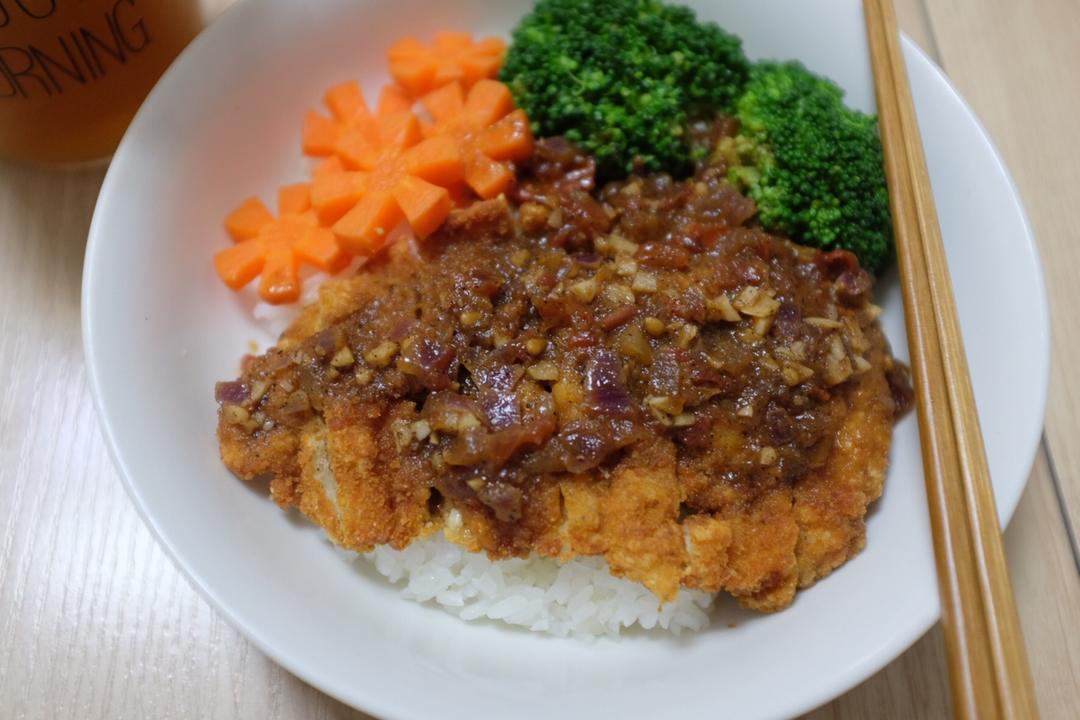 心意满满鸡排饭