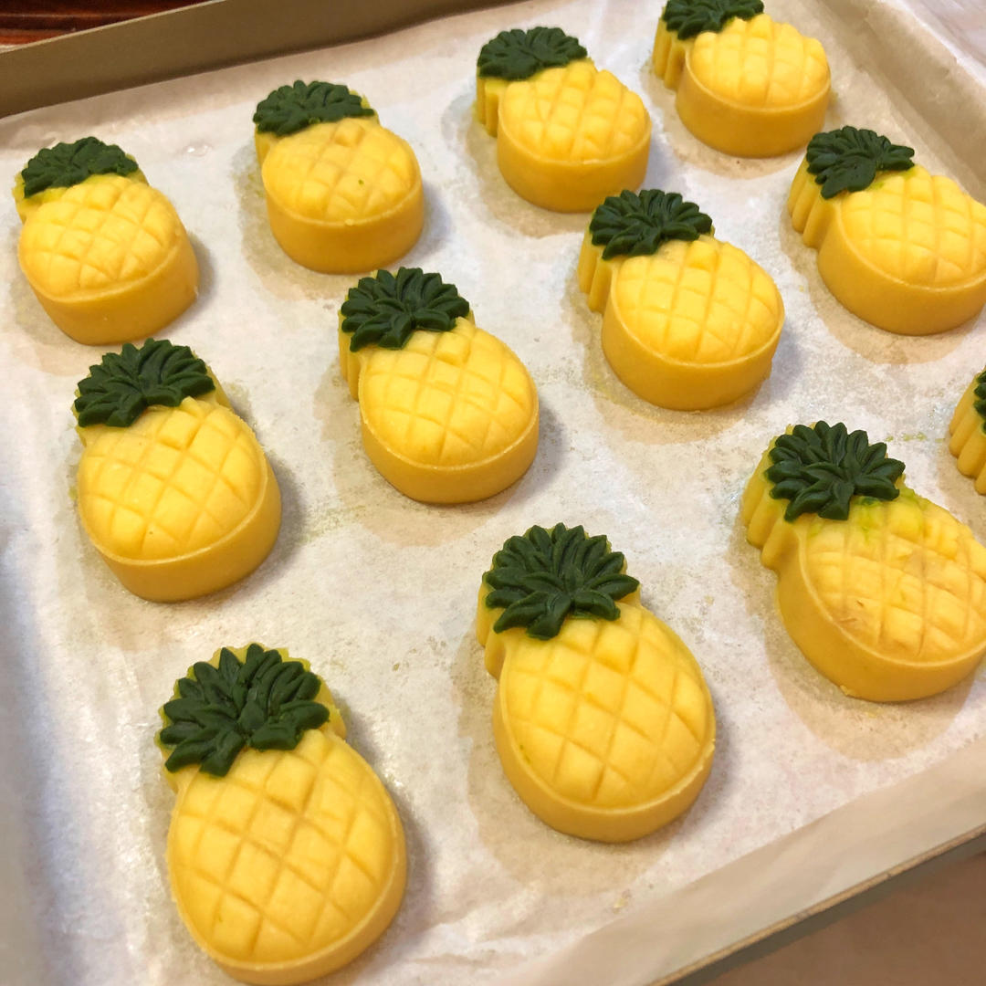 🍍酸甜酥软—小菠萝可爱百分百凤梨酥