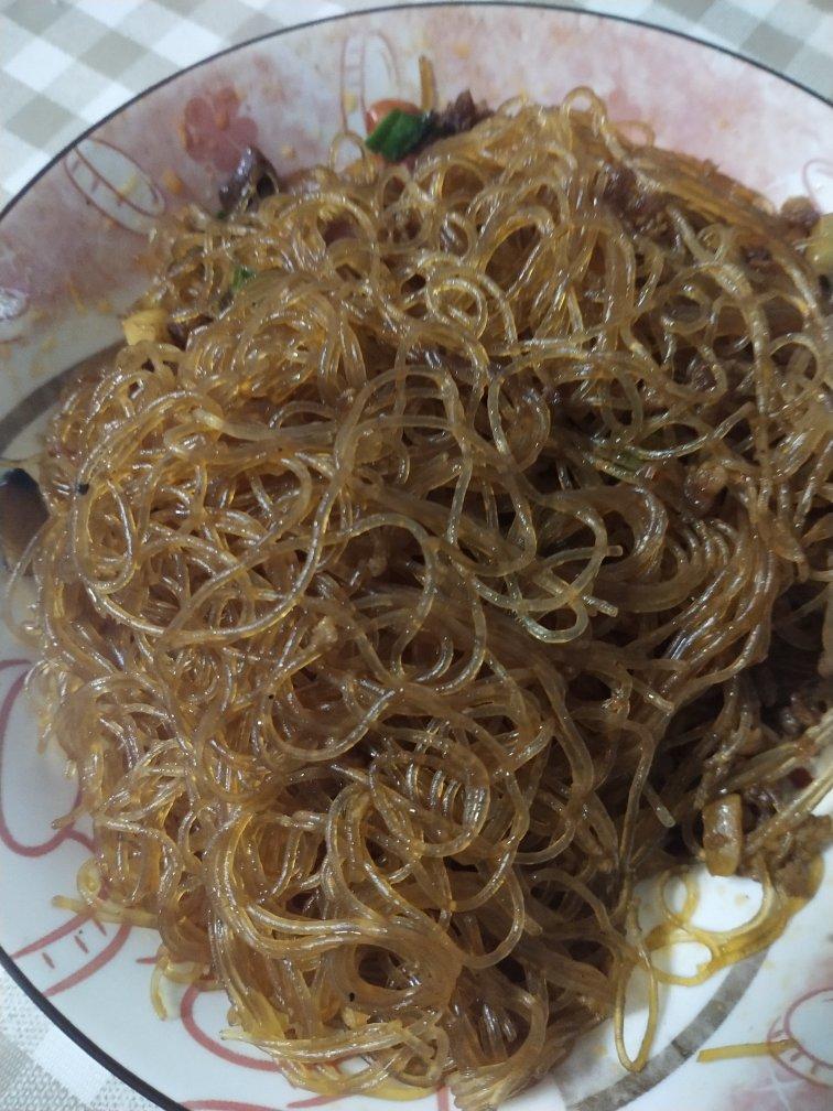 肉末粉丝煲（蚂蚁上树，干捞粉丝煲）