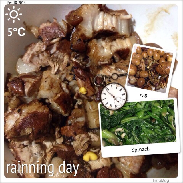 酱油卤肉
