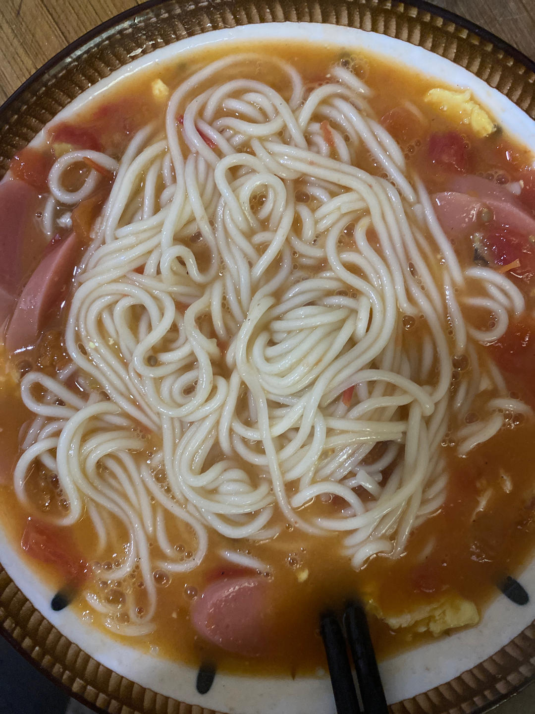 十来分钟做好/番茄鸡蛋面🍜