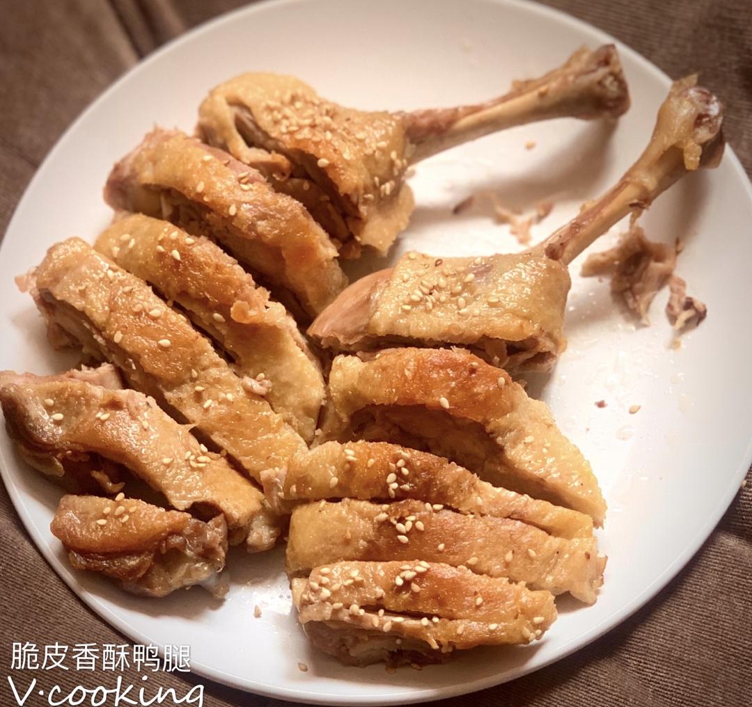 【V·cooking】                    零失败·脆皮香酥鸭腿