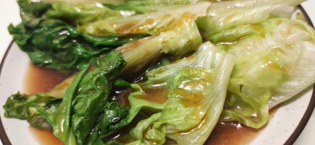 广式白灼生菜(酒店配方)
