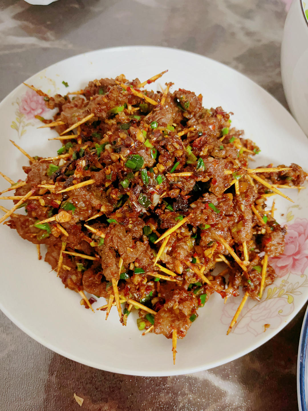 牙签牛肉 道地湖南味