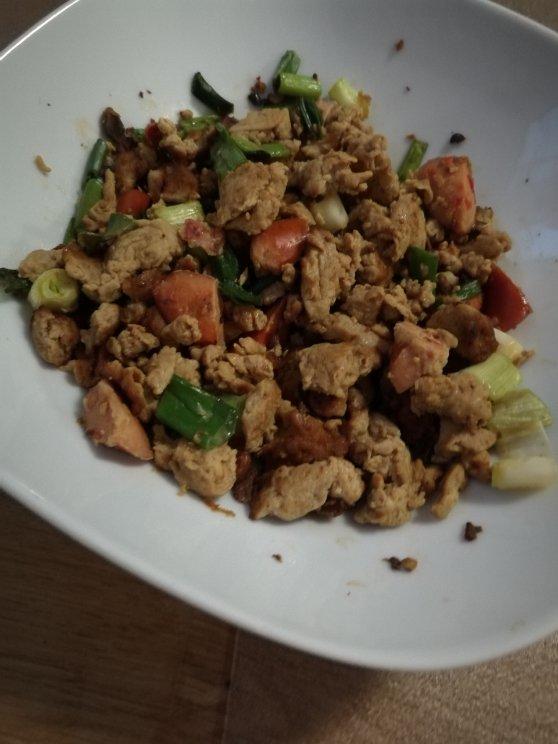 大酱炒鸡蛋（超级下饭菜）