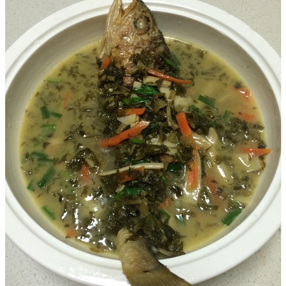 【雪菜黄鱼汤图片】lang1222_下厨房