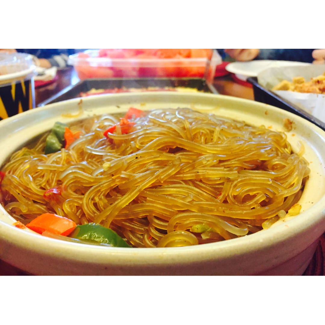 红薯粉丝煲 Glass Noodle Hotpot