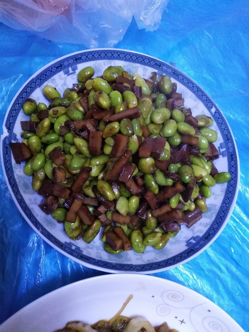 香干豆米的做法