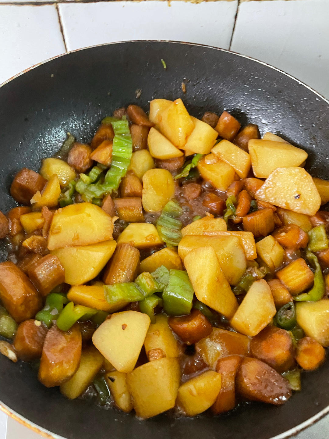 超级下饭的地三鲜