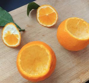 懒人甜品🍮｜橙香双皮奶蒸蛋的做法 步骤2