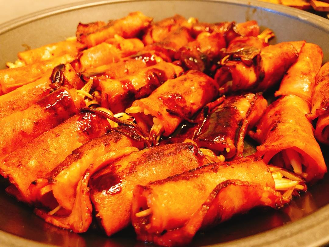 金针菇培根卷