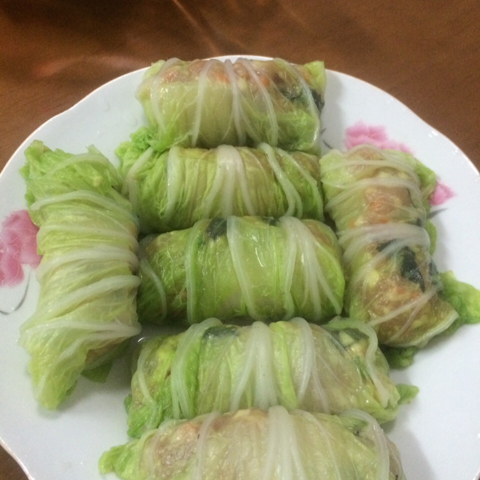 肉酿白菜卷