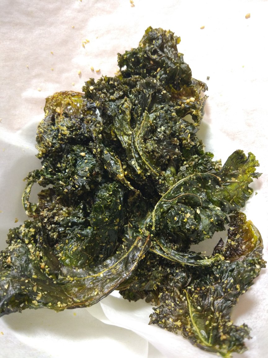 超级零食Kale chips羽衣甘蓝脆片