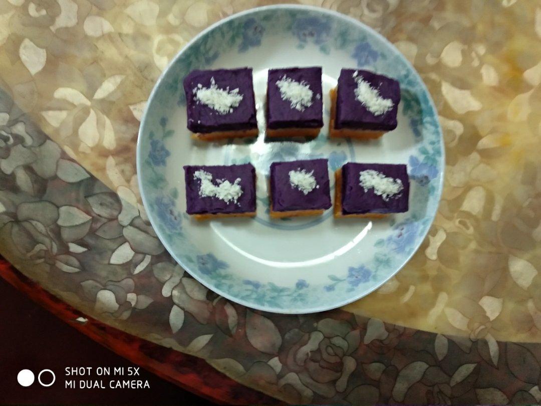 桂花蓝莓夹心山药糕