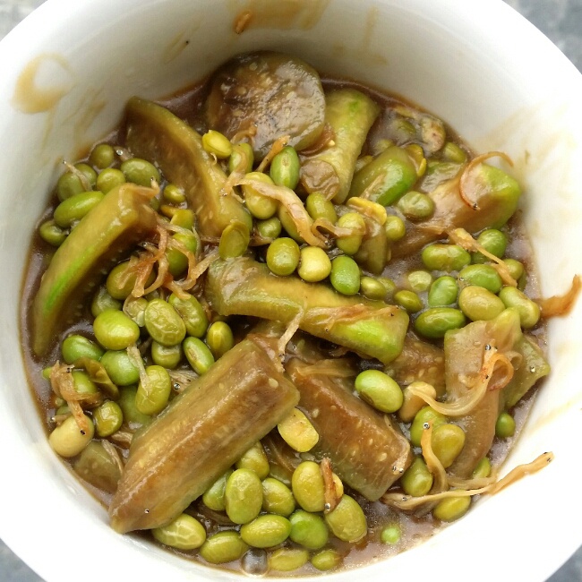 丝瓜毛豆