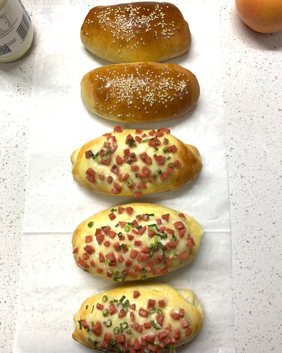 超好吃的肉松面包