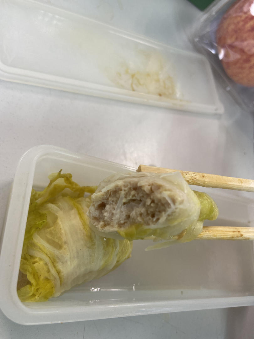 减脂美食——简单快手的白菜鸡肉卷