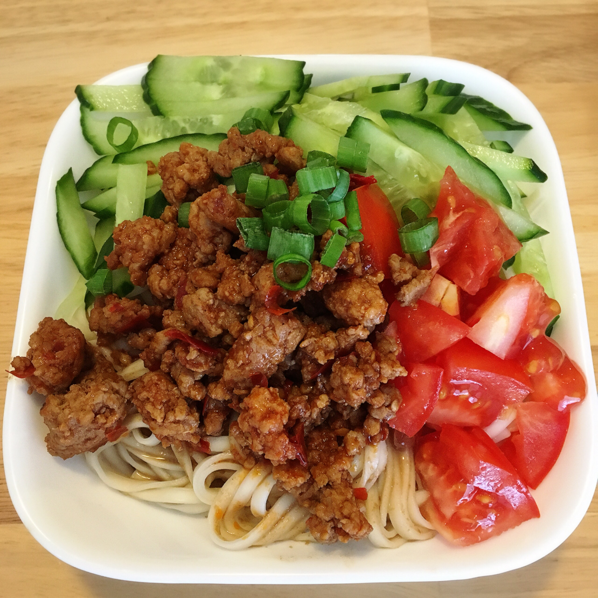 一夫食堂半半拌面