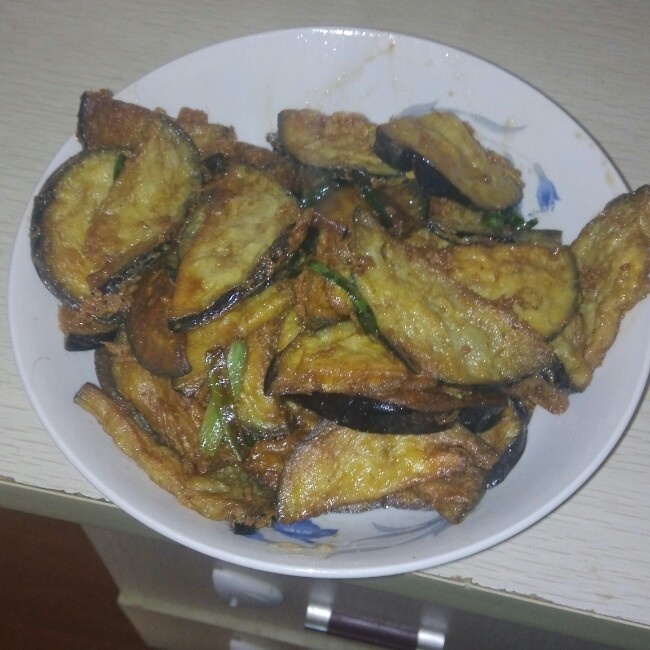 小葱蛋香茄子