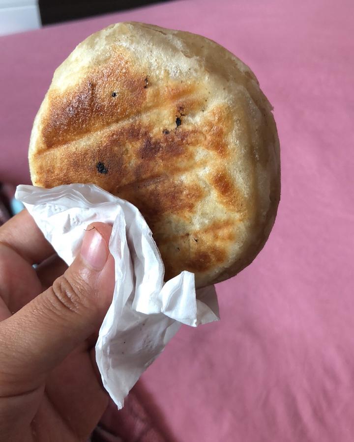 庄小甜豆做的猪肉火烧